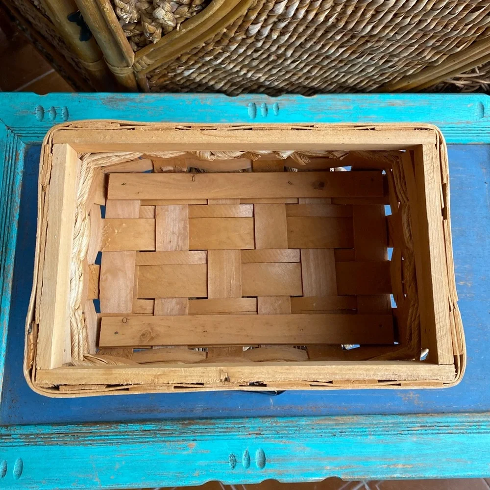 Natural Woven Storage Decretive Basket